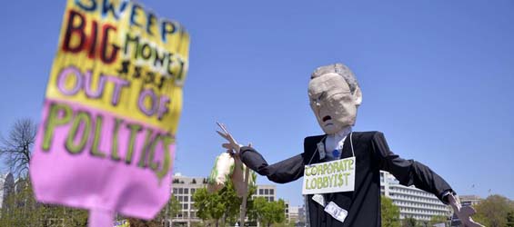 Spotlight: U.S. voters' anger over big money in politics mounts as presidential campaign intensifies