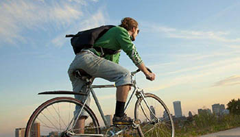 Cycling in cities with heavy air pollution still good for health: study