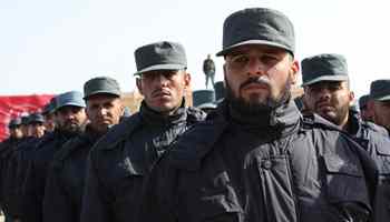 75 Afghan policemen graduate after eight-week training in Helmand