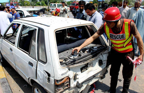 2 security personnel killed in suicide attack in NW Pakistan