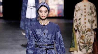 Dior creations presented at Paris fashion show