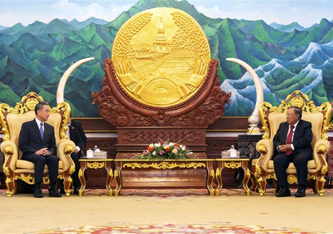 Laos, China vow to further enhance ties, cooperation