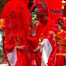 Traditional Chinese wedding ceremony held for mixed marriage