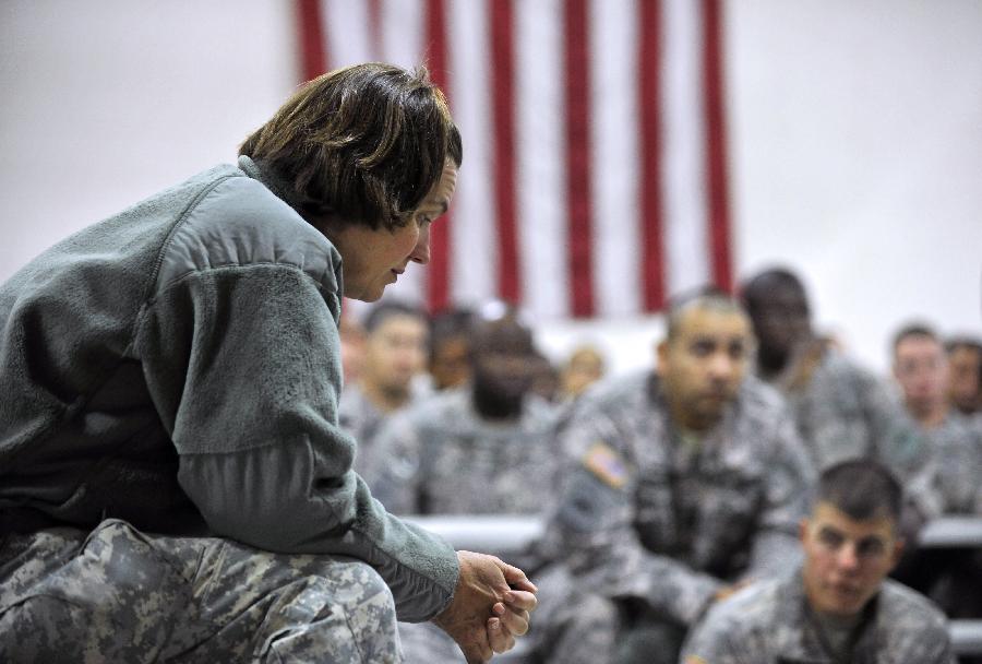 U.S. soldiers back home from Iraq