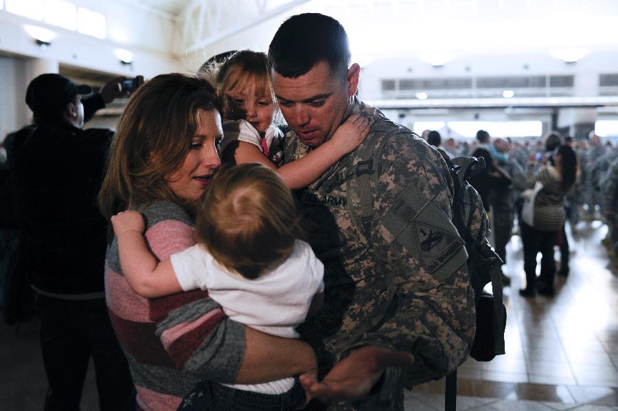 Family reunion -- Staff Sergeant Ryan Berve's Christmas surprise