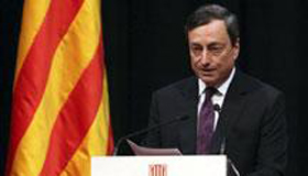 ECB council meets in Spain to sort out crisis