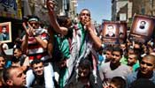 Palestinians rally to support West Bank prisoners' hunger strike
