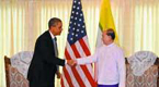 Myanmar president makes landmark US visit
