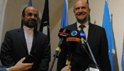 IAEA, Iranian officals meet media after talks