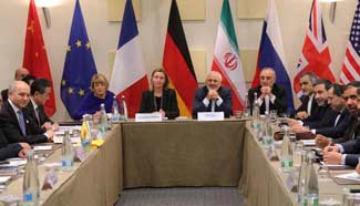 Session on Iran's nuke framework deal kicks off in Switzerland