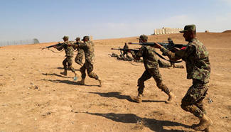 Afghan gov't steps up training of security forces
