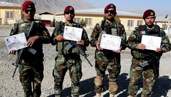 About 800 trainees of Afghan Special Forces graduate in Kabul