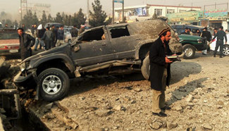 Afghan parliament member injured in Kabul bomb attack