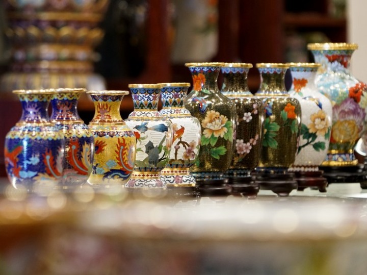 Cloisonne Inheritor in Beijing