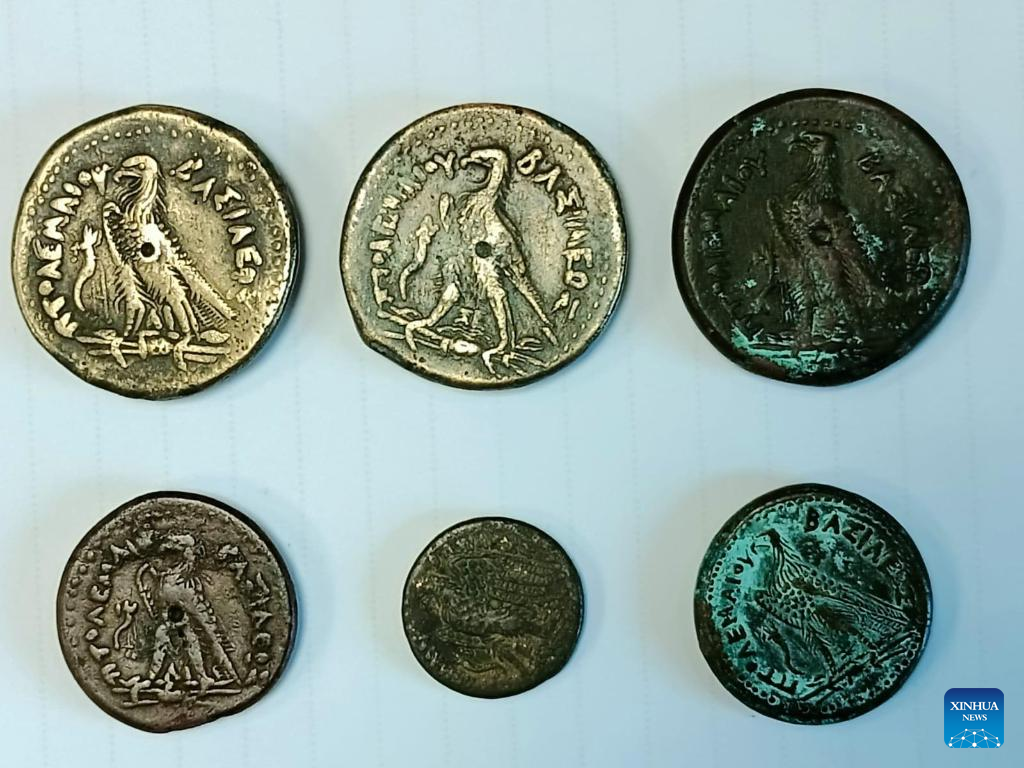 ancient egyptian copper coins