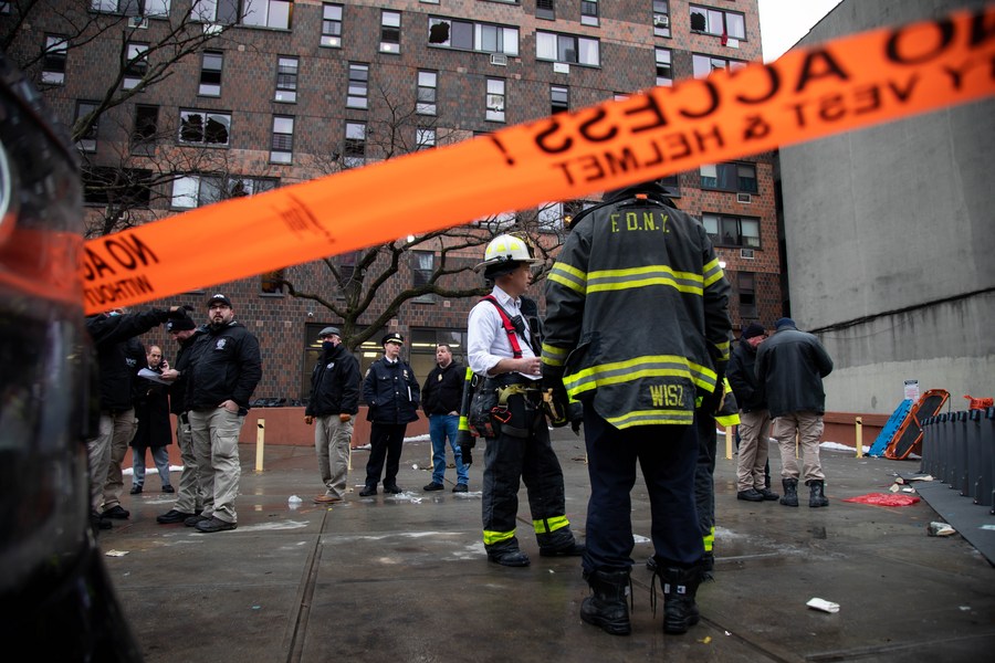 Update: At least 19 people killed in New York City major fire-Xinhua