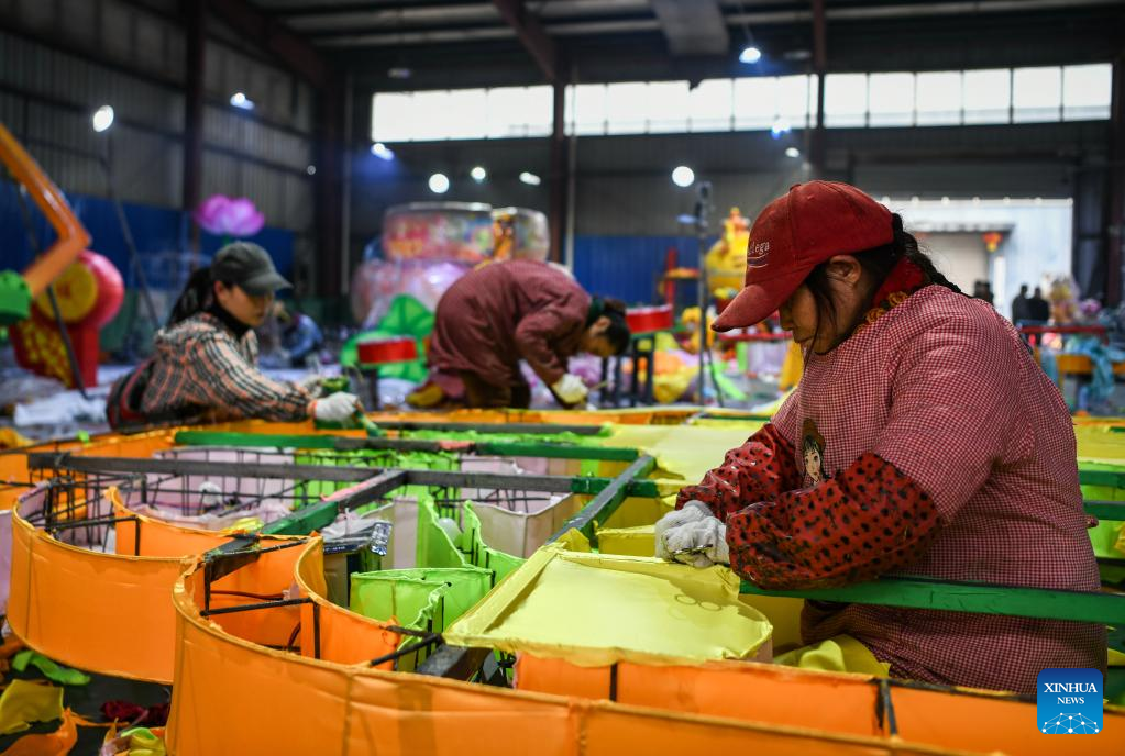 Lantern fair held to celebrate Chinese Lunar New Year in Zigong ...