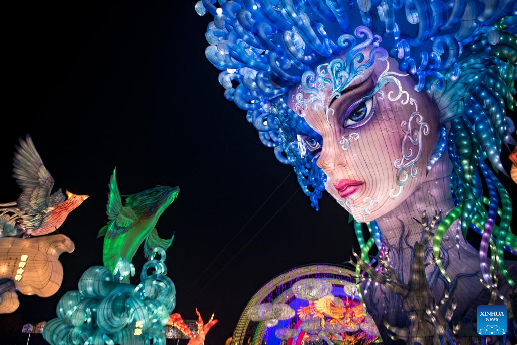 Lantern fair held to celebrate Chinese Lunar New Year in Zigong ...
