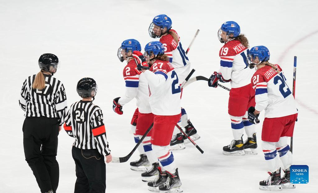 Highlights Of Womens Ice Hockey Preliminary Round Group Matches Xinhua 