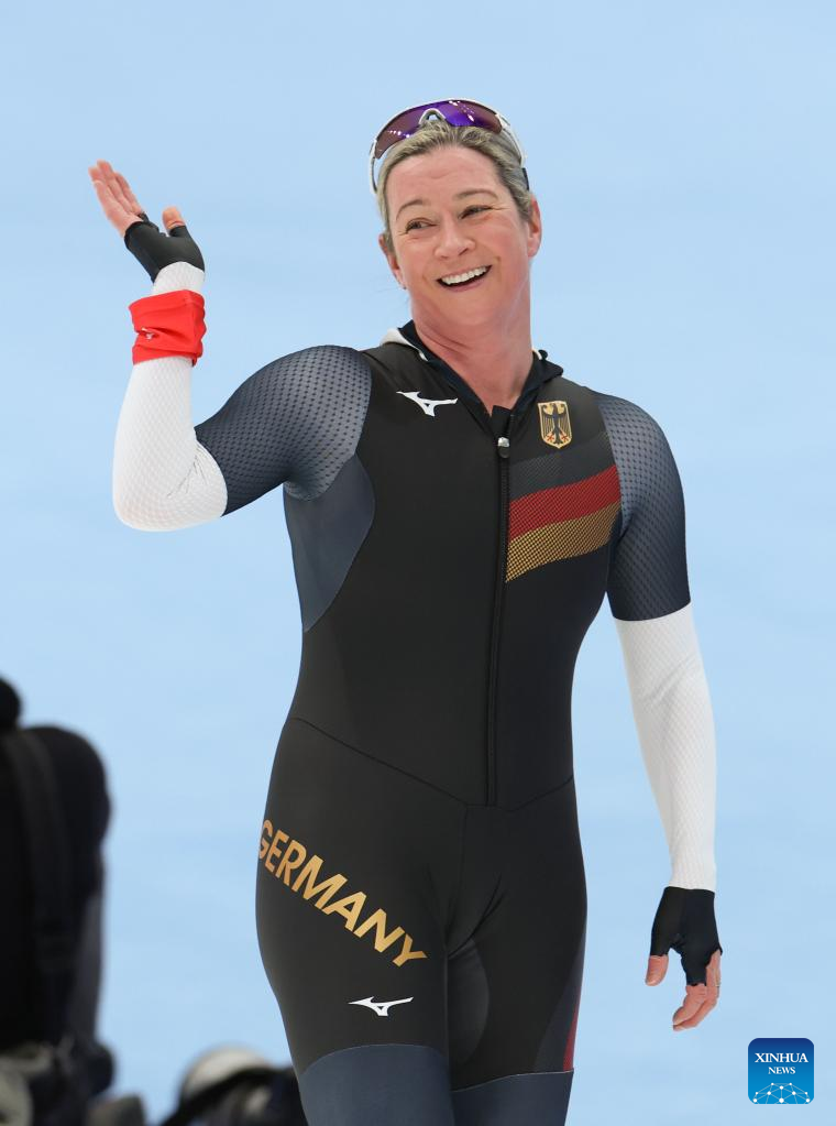 Dutch Speed Skater Schouten Snatches Womens 3000m Gold With New Olympic Record Xinhua 7648