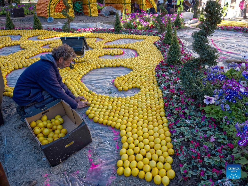 2022 Menton Lemon Festival to be held in France-Xinhua