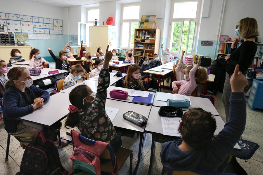 France reimposes primary school mask mandate nationwide as Covid-19 cases  rise