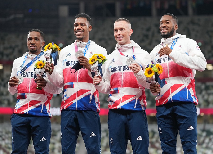 Britain Stripped Of Men's 4x100m Relay Silver Medal At Tokyo 2020-Xinhua