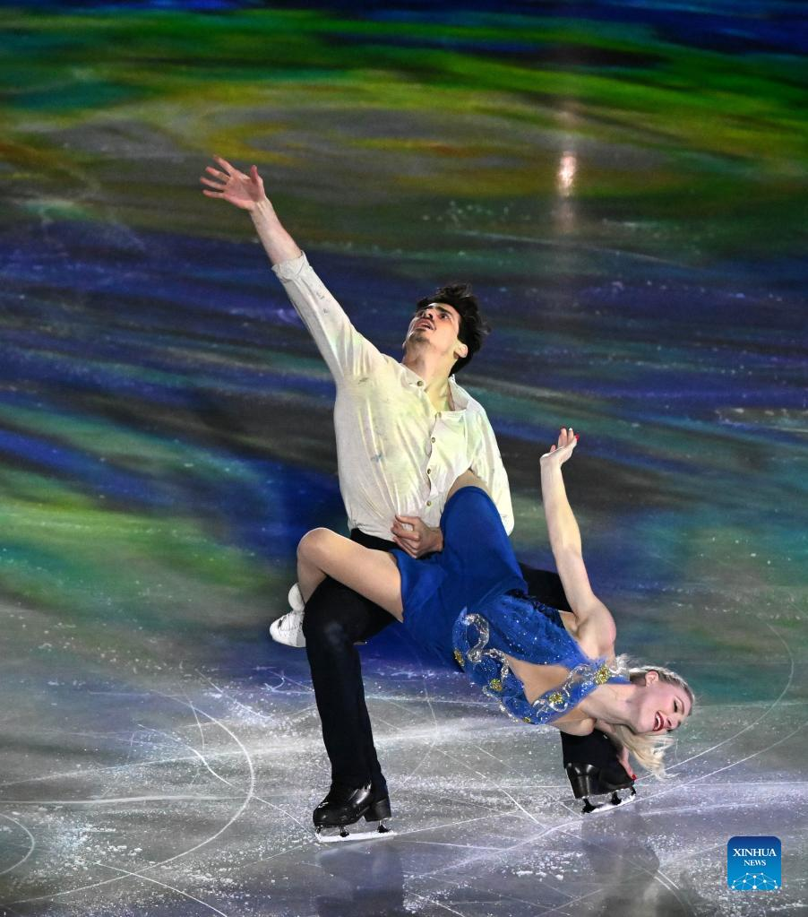 Highlights of figure skating gala event at Beijing 2022-Xinhua