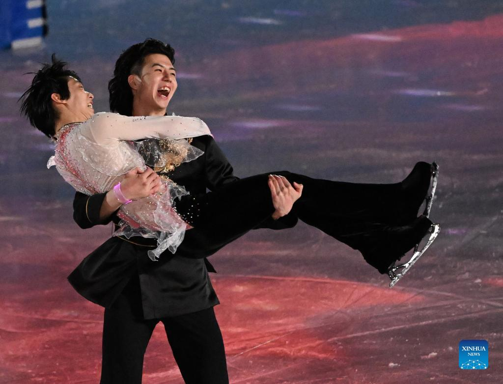 Highlights of figure skating gala event of Beijing 2022 Winter Olympics-Xinhua