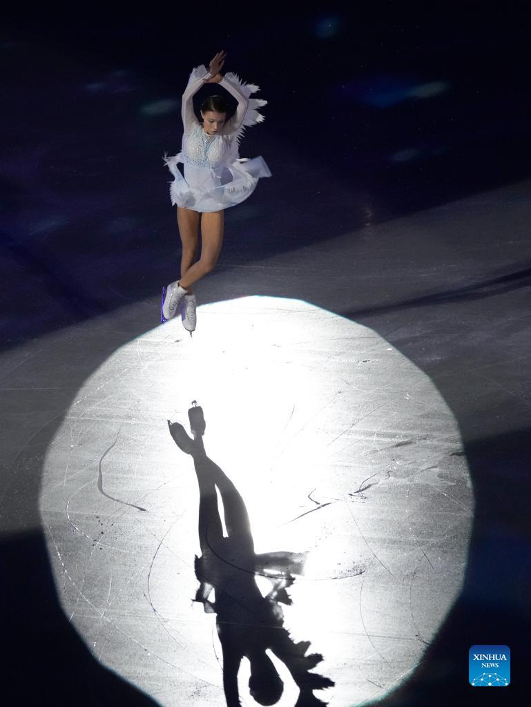 Highlights of figure skating gala event of Beijing 2022 Winter Olympics -Xinhua
