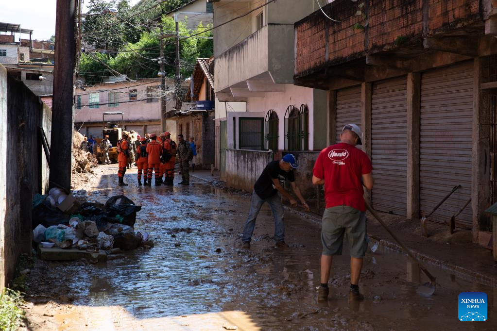 Death toll from heavy rainfalls in Brazil rises to 185-Xinhua
