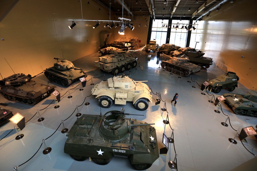Mideast in Pictures: Feast your eyes on over 100 tanks at Jordan's