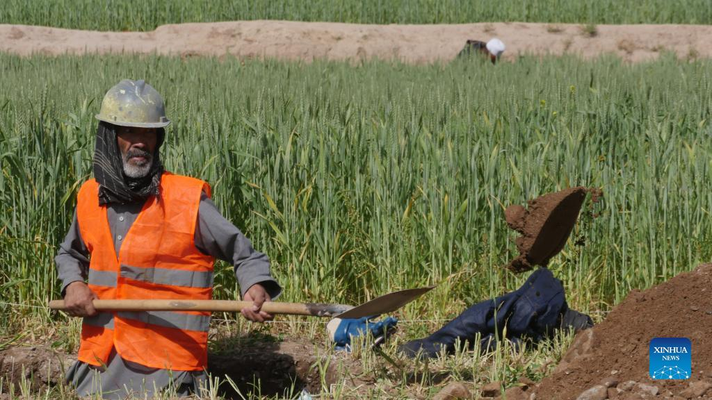 water-supply-project-launched-in-w-afghanistan-xinhua