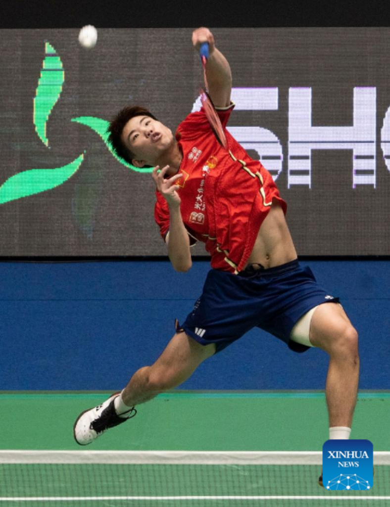 Chinas Weng advances to BWF Korea Open mens singles final-Xinhua