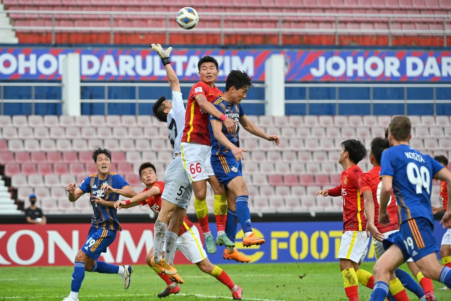 Ulsan beat Guangzhou 5-0 at AFC Champions League