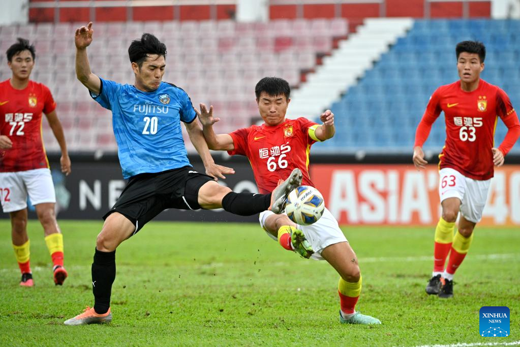 AFC match: Kawasaki Frontale of Japan vs. Guangzhou FC of China-Xinhua