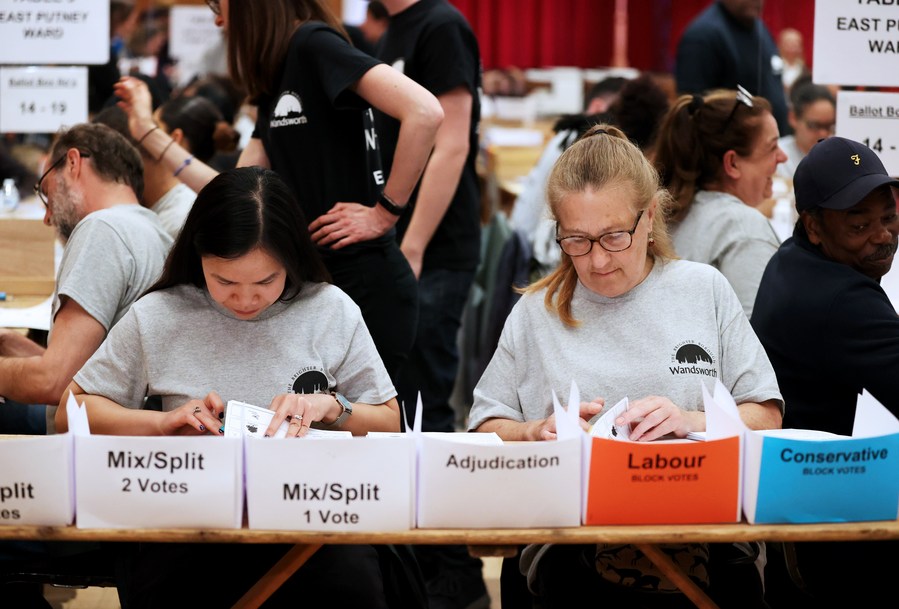 GLOBALink | UK Conservatives suffer losses in local elections amid ...