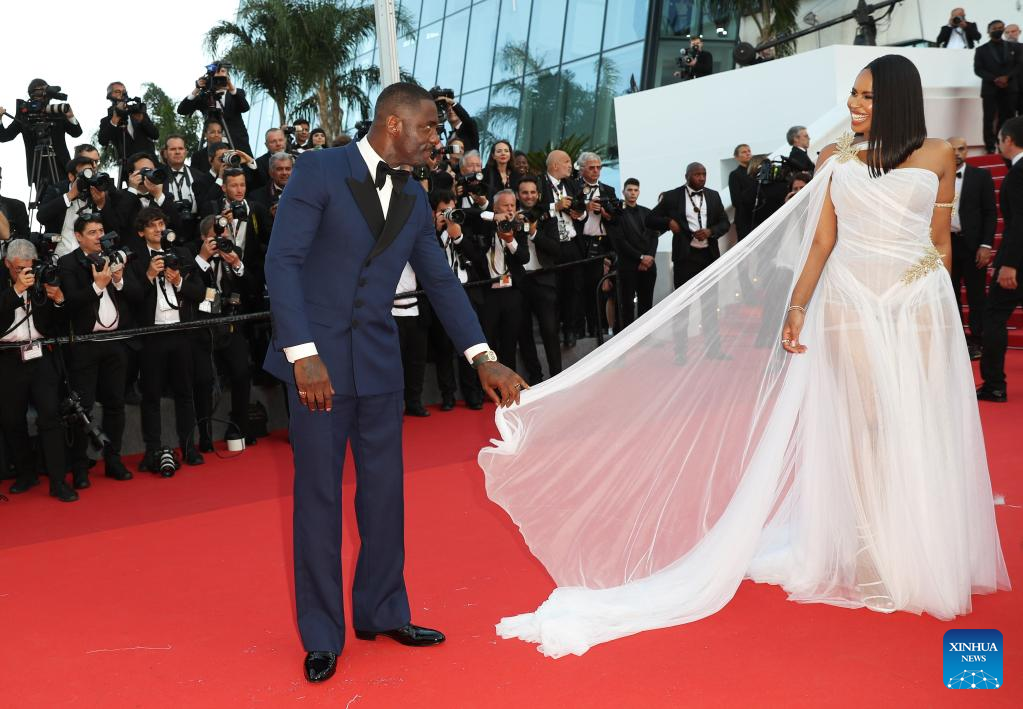 "Three Thousand Years of Longing" cast members arrive at Cannes Film