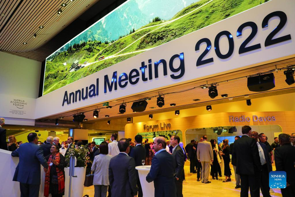 Das Jahrestreffen des Weltwirtschaftsforums 2022 fand in Davos, Schweiz, statt – Xinhua