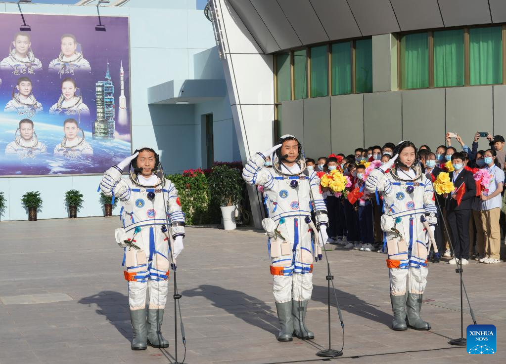 China launches crewed mission to complete space station construction-Xinhua