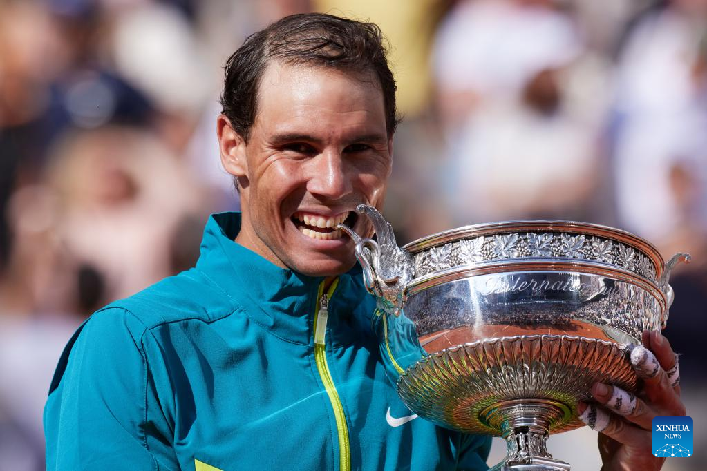 Nadal beats Ruud to win record-extending 14th French Open title-Xinhua