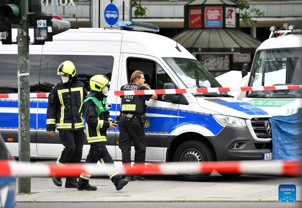 1 Killed In Car Ramming In Berlin Xinhua 1 Killed In Car Ramming In Berlin Xinhua