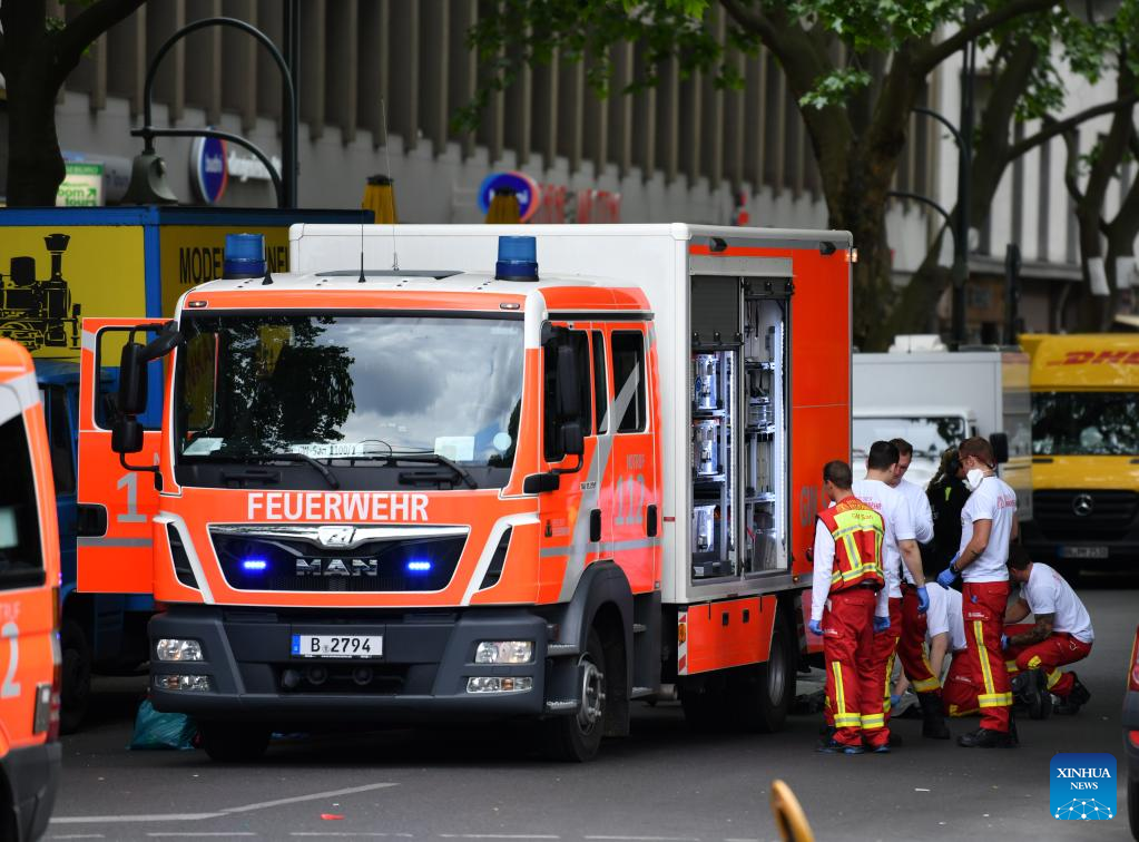 1 Killed In Car Ramming In Berlin Xinhua 1 Killed In Car Ramming In Berlin Xinhua