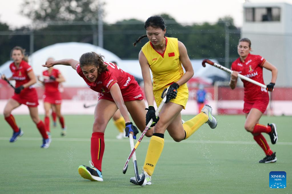 FIH Hockey Pro League women's competition match: China vs. Germany-Xinhua