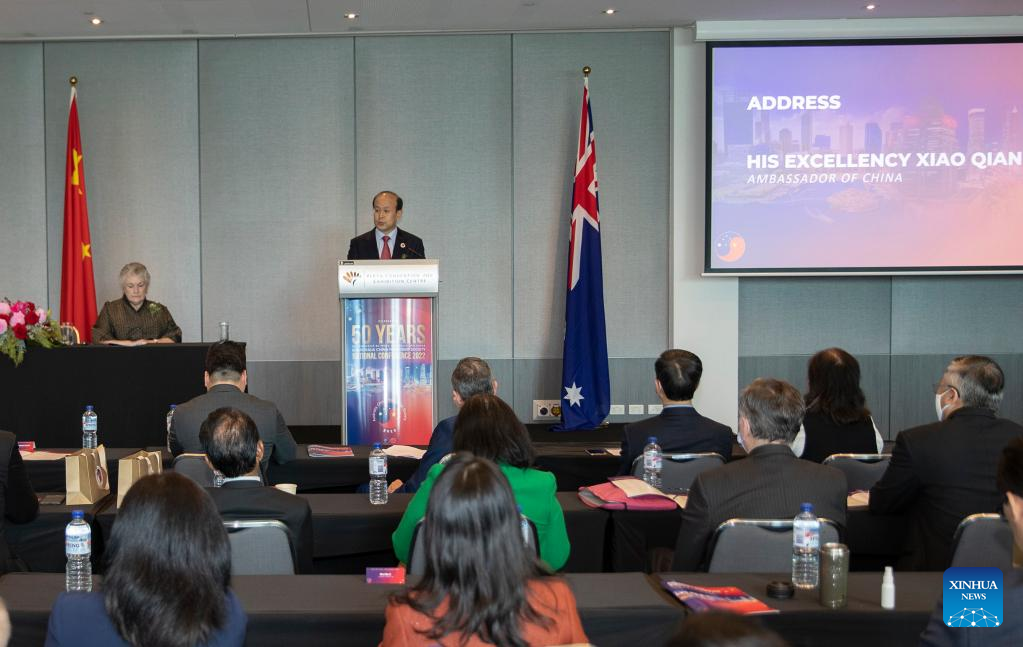 Chinese ambassador healthy, stable development of ChinaAustralia ties