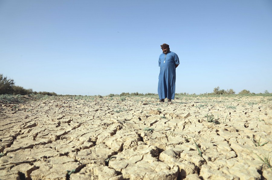 Iraqi farmers face intensifying water crisis amid climate change-Xinhua