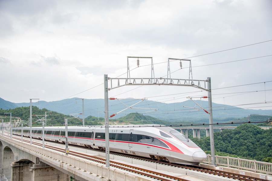 High-speed railway links China\