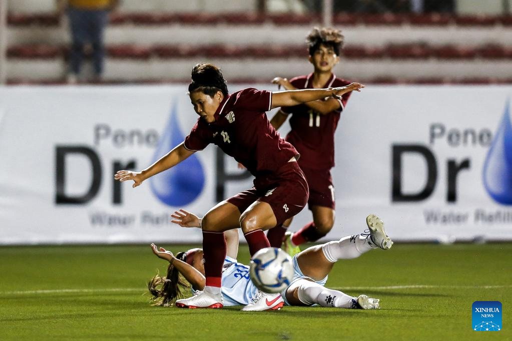 AFF Women's Championship Philippines vs. ThailandXinhua