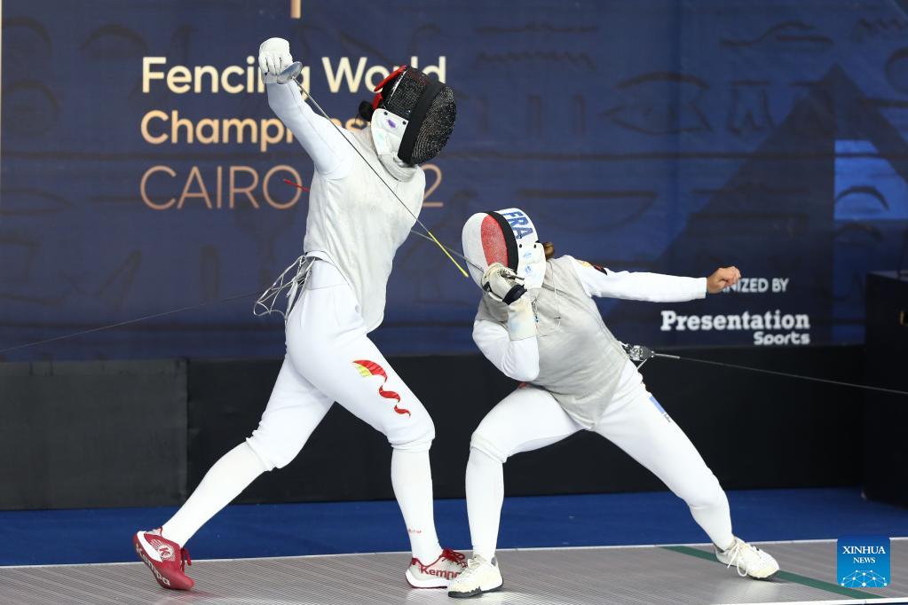 In pics: women's Foil Individual at 2022 Fencing World Championships ...
