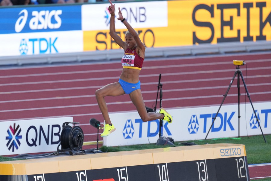 Yulimar Rojas was the first Venezuelan to be named Female Athlete of the  Year